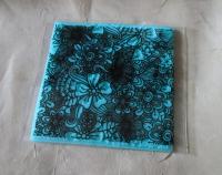 Mat Mold and Stamp - Texture for Clay, Polymer Clay, Resin and casting - Silicone Cling Stamp