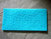 Silicone Floral Lace Mat Mold - Texture Stamp, Embossing Stamp - for use with Clay, Casting, for Soap, or Baking