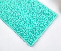 Silicone Floral Lace Mat Mold - Texture Stamp, Embossing Stamp - for use with Clay, Casting, for Soap, or Baking