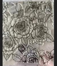 Mat Mold and Stamp - Texture for Clay, Polymer Clay, Resin and casting - Silicone Cling Stamp