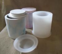 Mold - Candle Jar Casting Mold - for Concrete, Cement, Epoxy, Clay or other casting medium