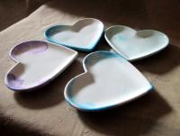 Molds - Heart Tray Casting Mold - for Epoxy, Clay or other casting medium