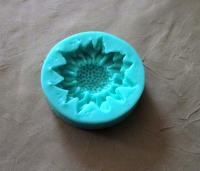 Small Floral Mold - Sunflower - for Resin, Clay, Casting and Baking, or for Soap or wax embeds