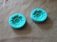 Small Floral Mold - Sunflower - for Resin, Clay, Casting and Baking, or for Soap or wax embeds