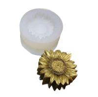 Small Floral Mold - Sunflower - for Resin, Clay, Casting and Baking, or for Soap or wax embeds