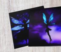 Fairy Greeting Cards, Set of 5 Designs, Bulk Pack of Cards