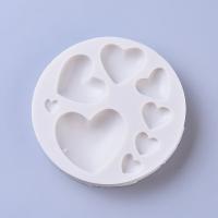 Hearts Mold - Small Mold for resin, clay, casting, and baking