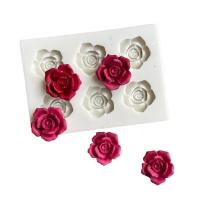 Small Floral Mold - Roses - for Resin, Clay, Casting and Baking, or for Soap or wax embeds