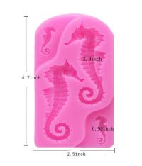 Seahorse Mold - Larger Seahorse Mold for resin, clay, casting, and baking