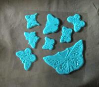 Butterfly Stamps - Silicone Cling Stamp - Texture Embossing Stamp