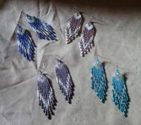 Beaded Fringe Earrings