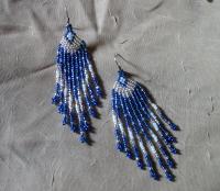 Beaded Fringe Earrings