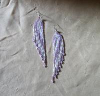 Beaded Fringe Earrings