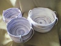 Rope Basket, Gathering Basket, Storage Basket, Catch All