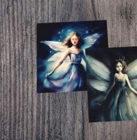 Fairy Greeting Cards, Set of 4 Designs, Bulk Pack of Cards