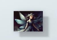 Fairy Cards, Large Note Card, Invites, Birthday, Gift Card