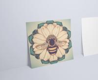 Bumble Bee Cards, Large Note Card, Invites, Birthday, Money Card