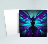 Fairy Cards, Large Note Card, Invites, Birthday, Money Card