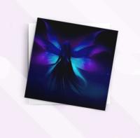Fairy Cards, Large Note Card, Invites, Birthday, Money Card