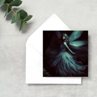 Fairy Cards, Large Note Card, Invites, Birthday, Gift Card