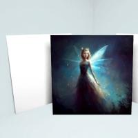 Fairy Cards, Large Note Card, Invites, Birthday, Gift Card