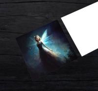 Fairy Cards, Large Note Card, Invites, Birthday, Gift Card