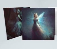 Fairy Greeting Cards, Set of 3 Designs, Bulk Pack of Cards
