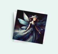 Fairy Cards, Large Note Card, Invites, Birthday, Gift Card