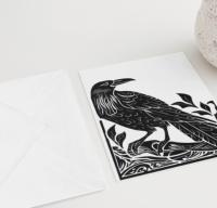 Raven - Large Cards, Notecards, Birthday, Invites