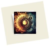 Sun and Moon  - Greeting Cards