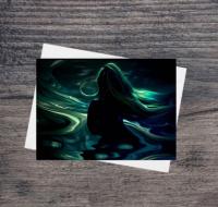 Mermaid Greeting Cards, Birthday, Invitations, Thank You Cards