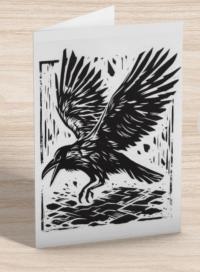 Raven - Large Cards, Notecards, Birthday, Invites