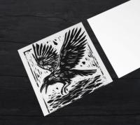 Raven - Large Cards, Notecards, Birthday, Invites