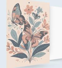 Butterfly Greeting Cards, Birthday, Invitations, Thank You Cards