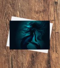 Mermaid Greeting Cards, Birthday, Invitations, Thank You Cards