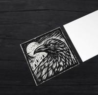 Raven - Large Cards, Notecards, Birthday, Invites