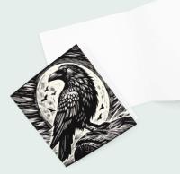 Raven - Large Cards, Notecards, Birthday, Invites