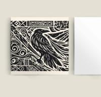 Raven - Large Cards, Notecards, Birthday, Invites