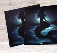 Mermaid Greeting Cards, Birthday, Invitations, Thank You Cards