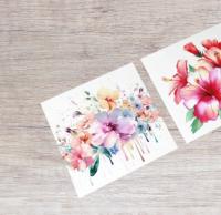 Hibiscus - Single Card or Bulk 10 Pack of Greeting Cards