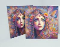 Greeting Cards, Large Note Card, Invites, Birthday, Gift Card