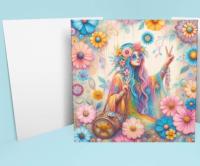 Greeting Cards, Large Note Card, Invites, Birthday, Gift Card