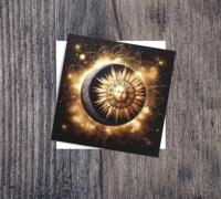 Sun and Moon - Greeting Cards