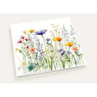 Wildflowers - Single Card or Bulk 10 Pack of Gift Cards