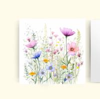 Wildflowers - Single Card or Bulk 10 Pack of Gift Cards