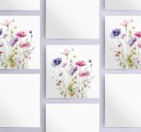 Wildflowers - Single Card or Bulk 10 Pack of Gift Cards