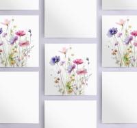 Wildflowers - Single Card or Bulk 10 Pack of Gift Cards