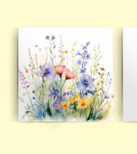 Wildflowers - Single Card or Bulk 10 Pack of Gift Cards