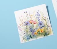 Wildflowers - Single Card or Bulk 10 Pack of Gift Cards