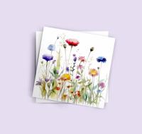 Wildflowers - Single Card or Bulk 10 Pack of Gift Cards